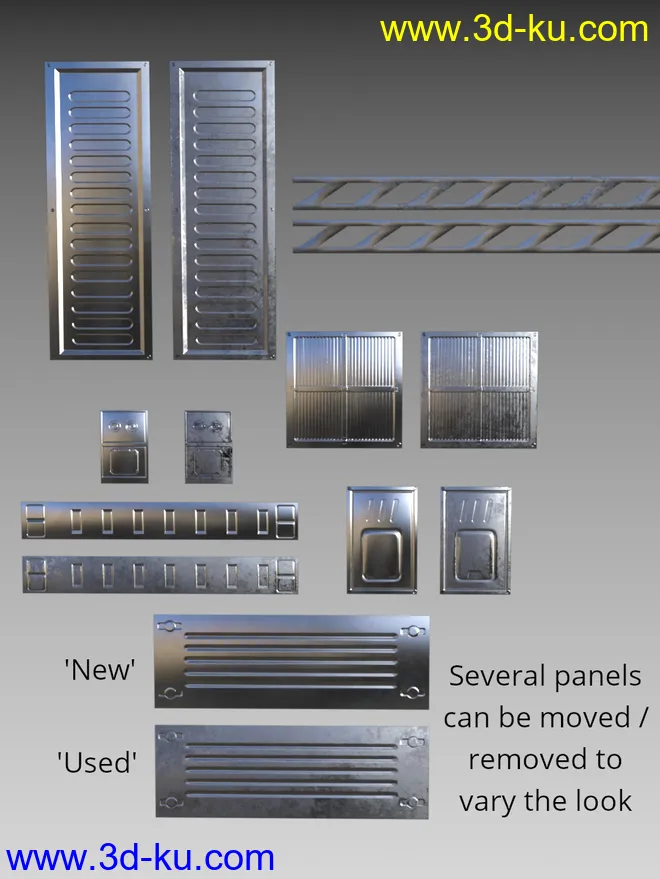 Compact Cyberpunk Apartment模型的图片12