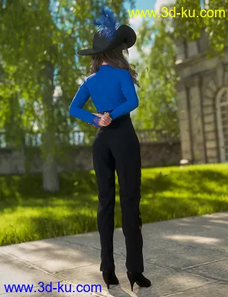 3D打印模型Corsair Fashion for Genesis 8 Female(s)的图片