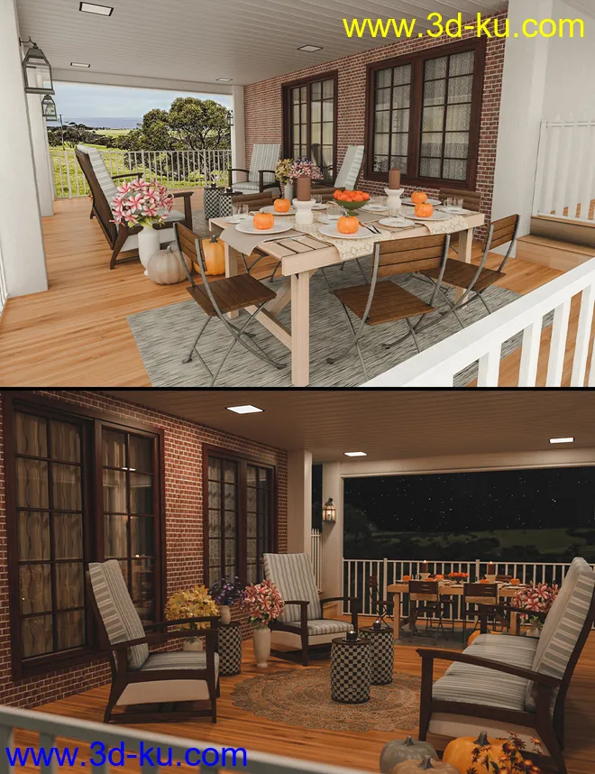 Cozy Porch模型的图片1