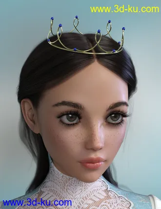 3D打印模型Crown for Genesis 8 Female(s)的图片