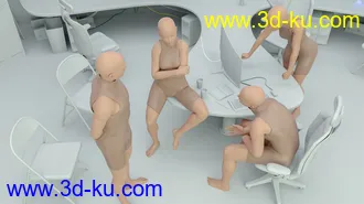 3D打印模型CS01 - Everyday Army Poses for Genesis 8的图片