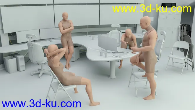 CS01 - Everyday Army Poses for Genesis 8模型的图片6