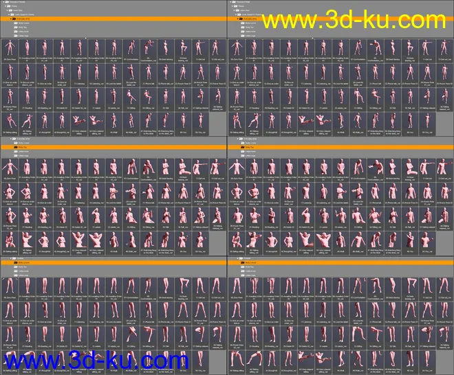 CS01 - Everyday Army Poses for Genesis 8模型的图片14