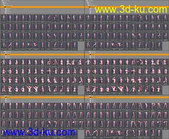 3D打印模型CS01 - Everyday Army Poses for Genesis 8的图片