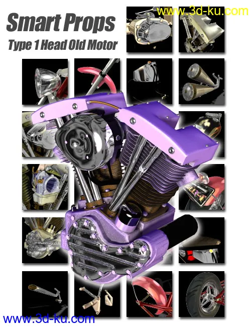 Custom Bike Type 1.2模型的图片3