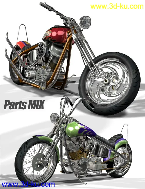 Custom Bike Type 3.2模型的图片6