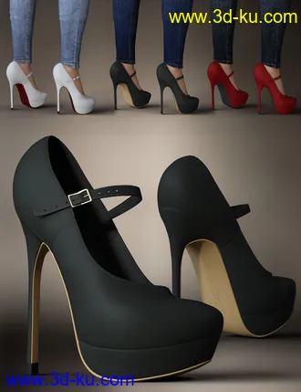 3D打印模型Cute Casual Outfit for Genesis 8 Females的图片