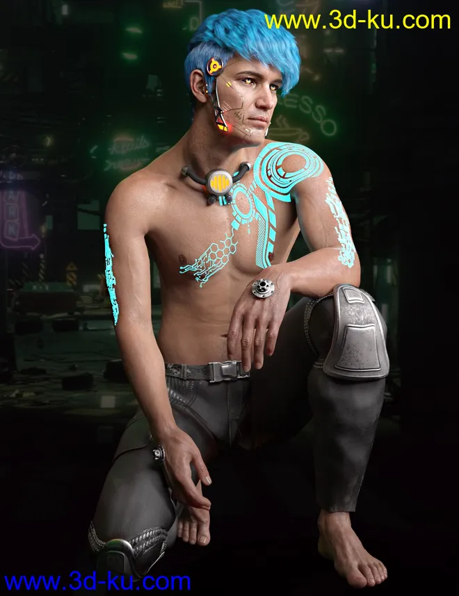 Cyber Me! for Genesis 8模型的图片2