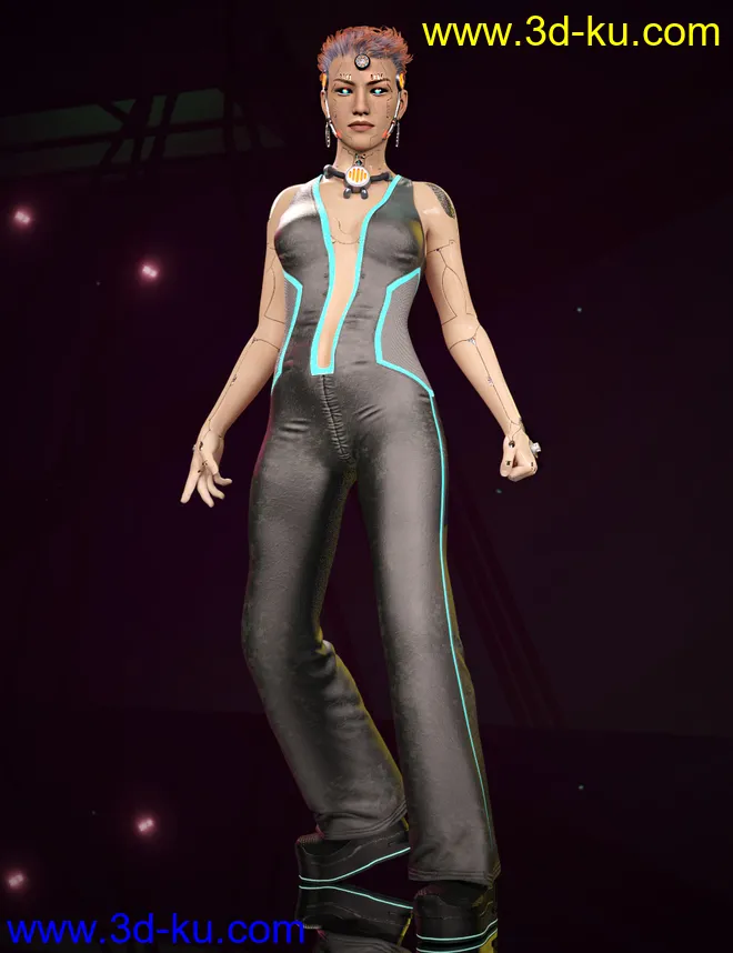 Cyber Me! for Genesis 8模型的图片5