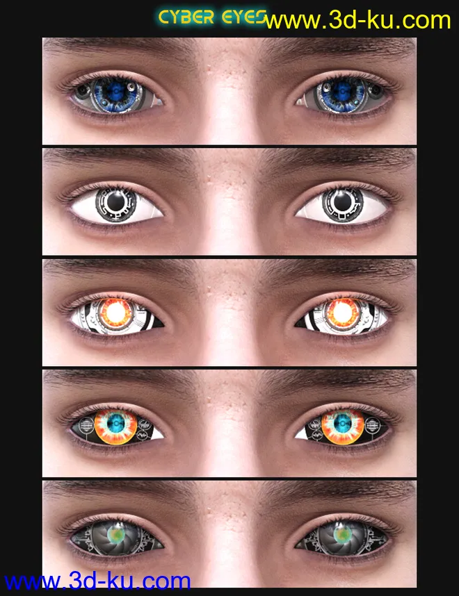 Cyber Me! for Genesis 8模型的图片9