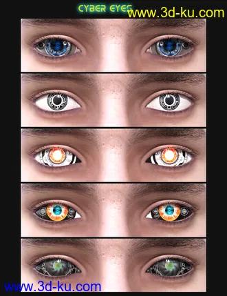 3D打印模型Cyber Me! for Genesis 8的图片