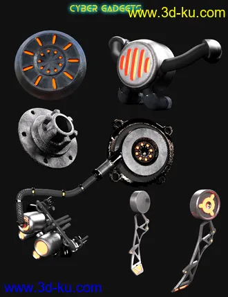 3D打印模型Cyber Me! for Genesis 8的图片