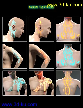 3D打印模型Cyber Me! for Genesis 8的图片