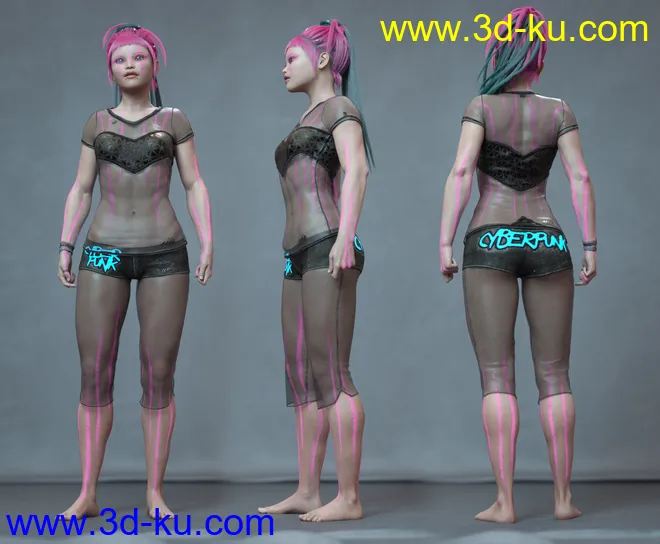 Cyberpunk Futuristic Styles for Everyday 2模型的图片2
