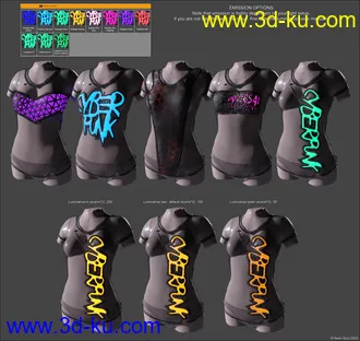 3D打印模型Cyberpunk Futuristic Styles for Everyday 2的图片
