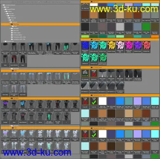 3D打印模型Cyberpunk Futuristic Styles for Everyday 2的图片