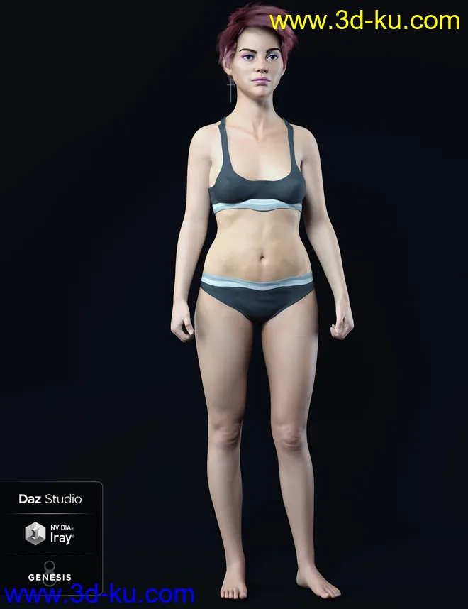 Cyra For Genesis 8 Female模型的图片4