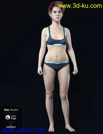 3D打印模型Cyra For Genesis 8 Female的图片