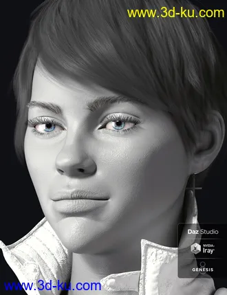 3D打印模型Cyra For Genesis 8 Female的图片