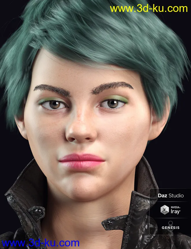 Cyra For Genesis 8 Female模型的图片6