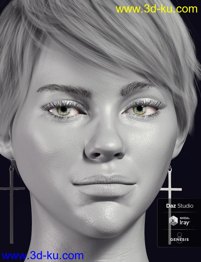 Cyra For Genesis 8 Female模型的图片7