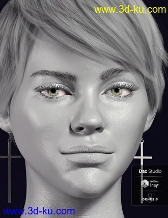 3D打印模型Cyra For Genesis 8 Female的图片