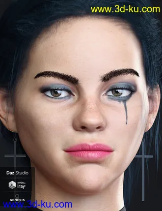 3D打印模型Cyra For Genesis 8 Female的图片