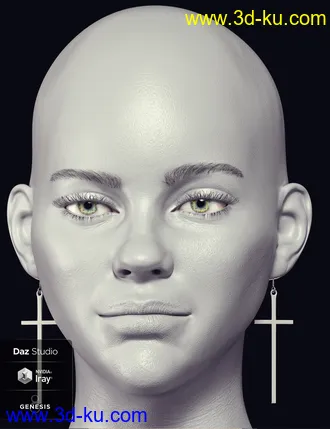 3D打印模型Cyra For Genesis 8 Female的图片