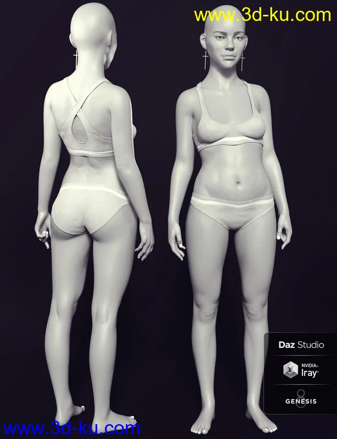 Cyra For Genesis 8 Female模型的图片11