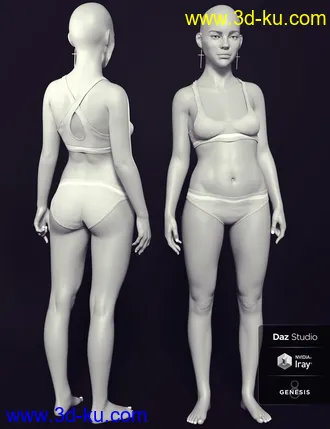 3D打印模型Cyra For Genesis 8 Female的图片