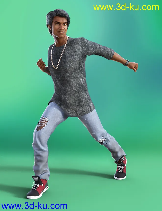 Dancing Animations for Genesis 8模型的图片1