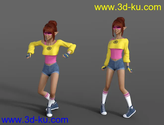Dancing Animations for Genesis 8模型的图片2