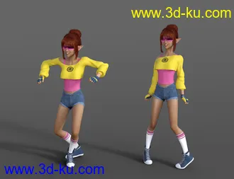 3D打印模型Dancing Animations for Genesis 8的图片