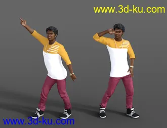 3D打印模型Dancing Animations for Genesis 8的图片