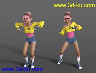 3D打印模型Dancing Animations for Genesis 8的图片
