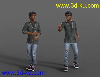 3D打印模型Dancing Animations for Genesis 8的图片