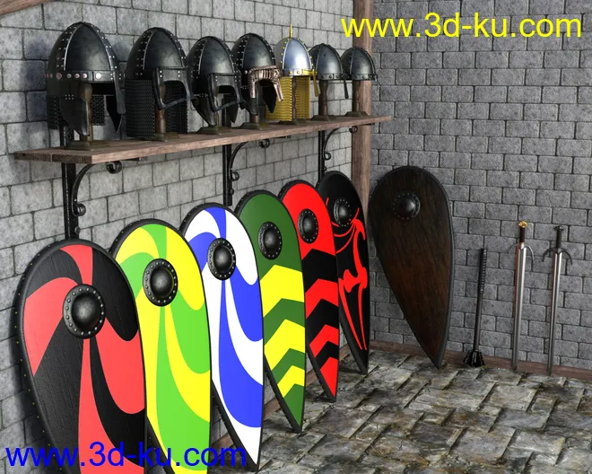 Dark Age Helms模型的图片1