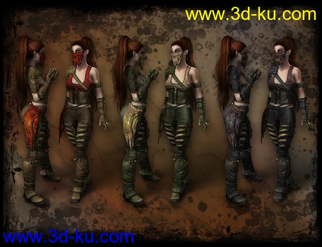 Dark Apocalypse - Viridian Skye Bundle模型的图片14