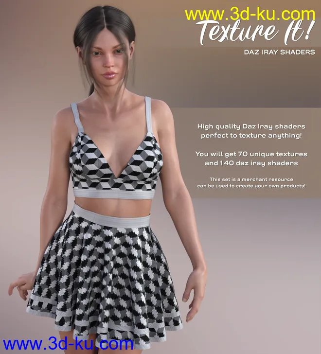 Daz Iray - Texture It模型的图片1