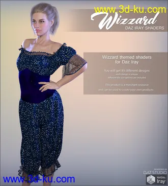 3D打印模型Daz Iray - Wizzard的图片