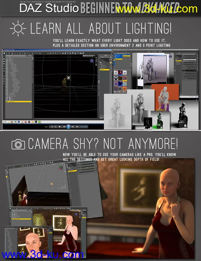 DAZ Studio Beginner to Advanced模型的图片3