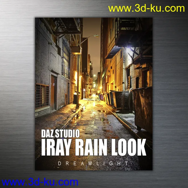 DAZ Studio Iray Rain Look模型的图片1