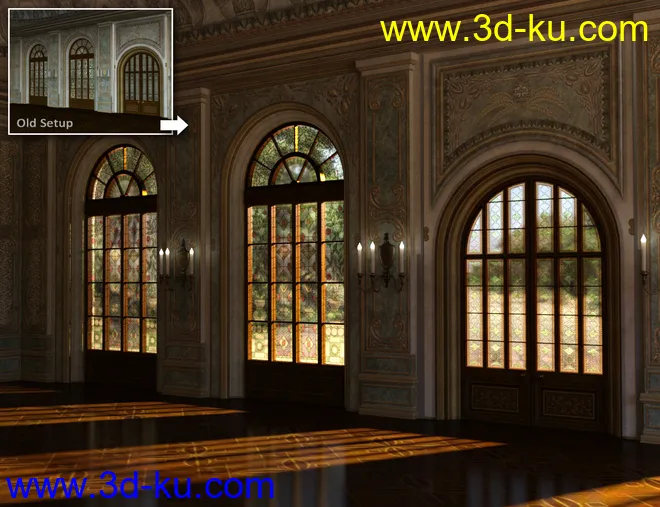 Daz Studio Training Intermediate 01 - Tweaking the Surfaces模型的图片2