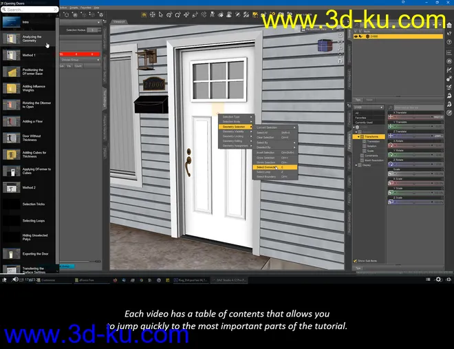 Daz Studio Training Intermediate 02 - Tweaking the Geometry模型的图片6