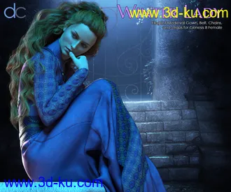 3D打印模型DC-Winter Lady for Genesis 8 Female的图片
