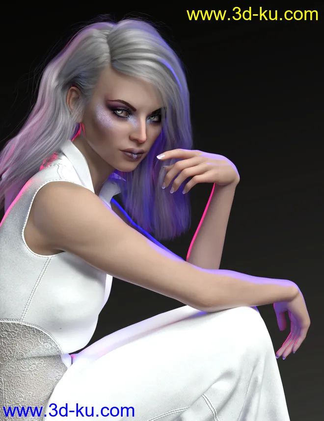 DD Keres HD for Genesis 8 Female模型的图片2