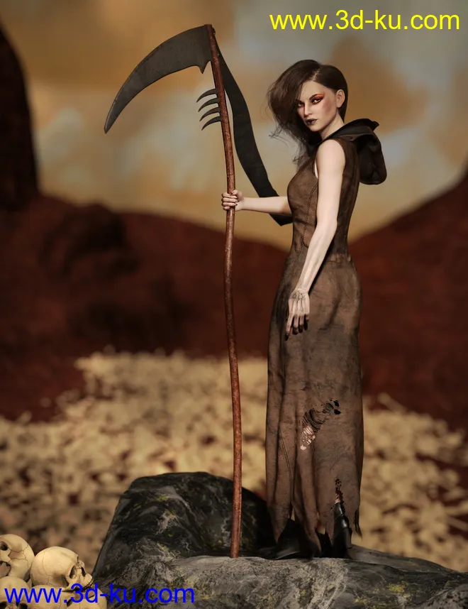 DD Keres HD for Genesis 8 Female模型的图片3