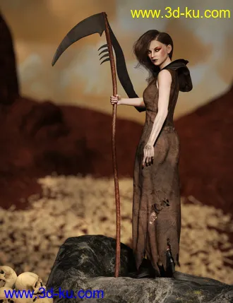 3D打印模型DD Keres HD for Genesis 8 Female的图片