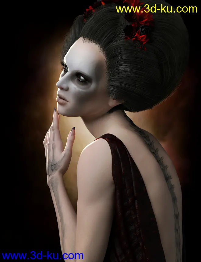 DD Keres HD for Genesis 8 Female模型的图片6