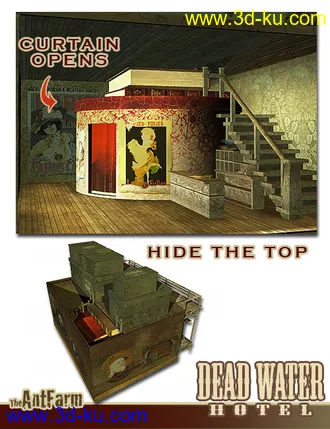 3D打印模型DeadWater Hotel的图片